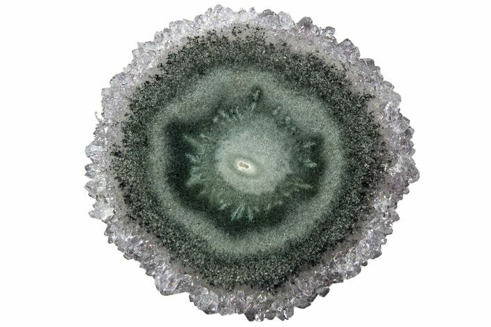 Amethyst Stalactite Slice - Uruguay #188094